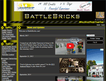 Tablet Screenshot of battlebricks.com